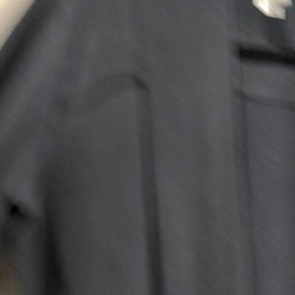 Athleta Womens Compact Coaster Long Wrap Cardigan Sweater Size S Black Ribbed - Picture 6 of 12